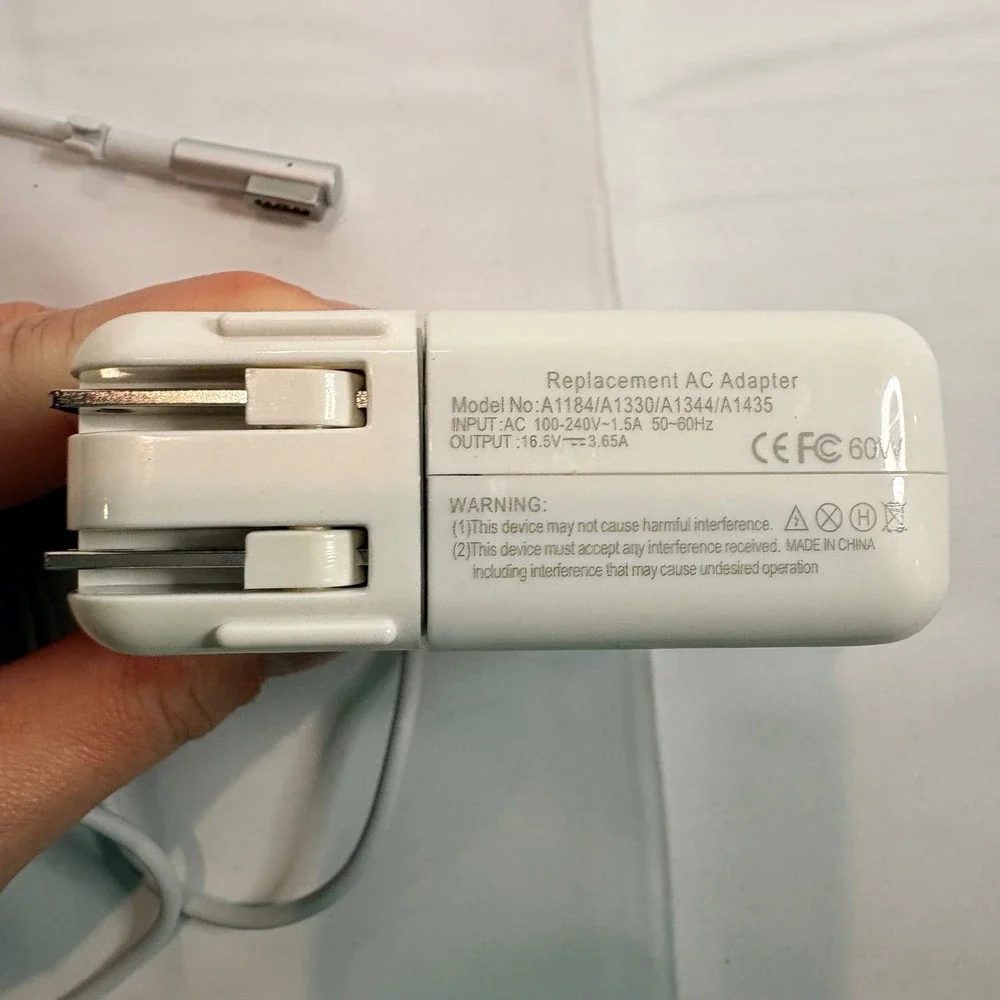 NEW Apple 60W MagSafe Power Adapter MacBook Charger MC461LLA L-Tip NEW IN BOX
